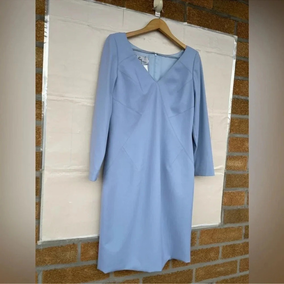 Lourdes Chávez light blue dress size 10 - Picture 2 of 12
